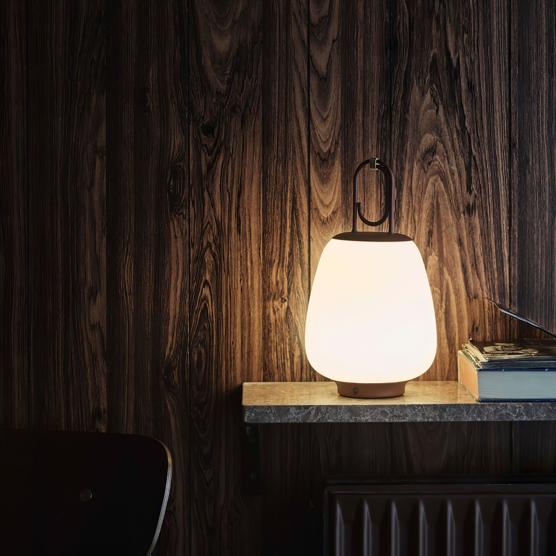 Olloril Contemporary Glass Table Lamp-Neutral Decor