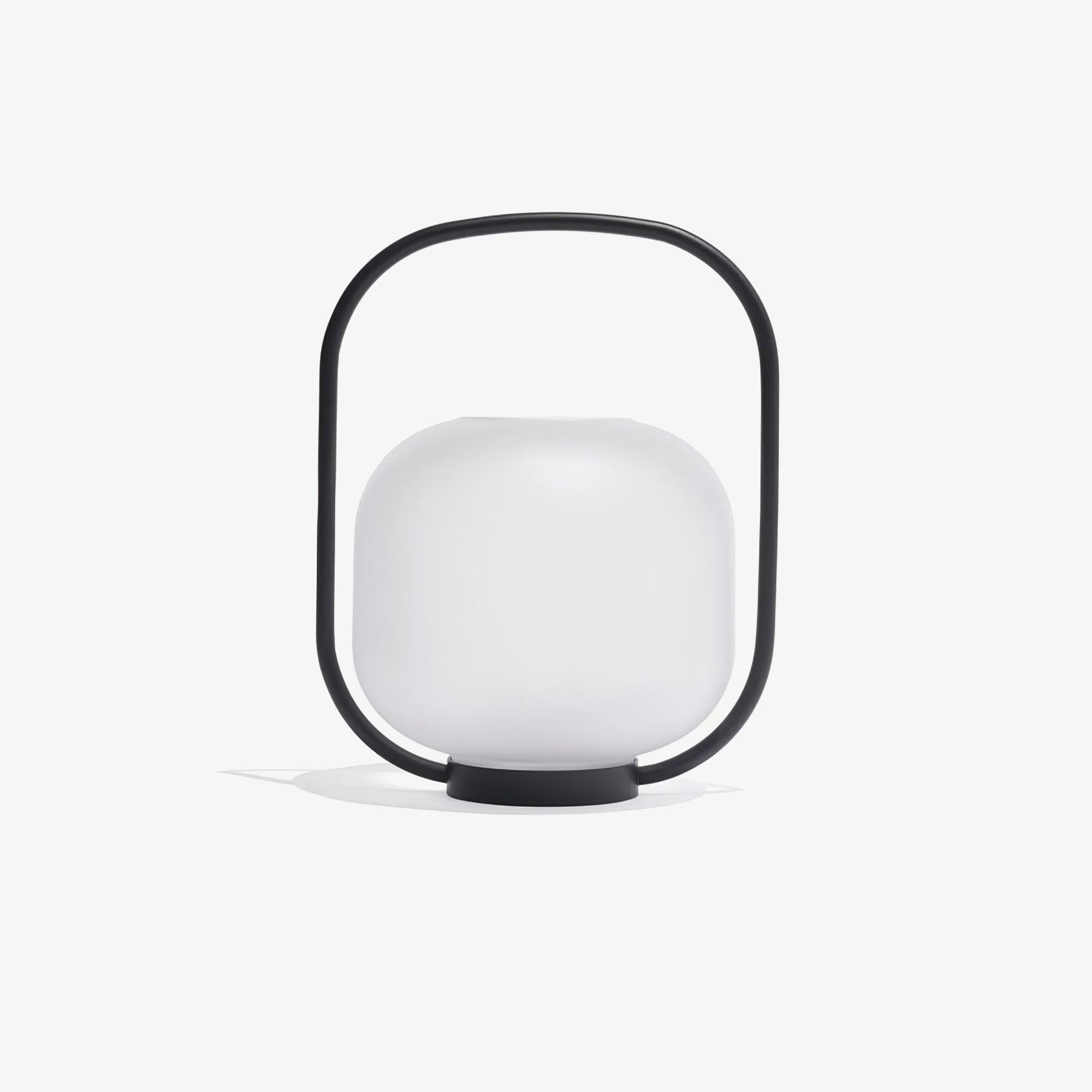 Zelaeon Minimalist Glass Table Lamp-Neutral Decor