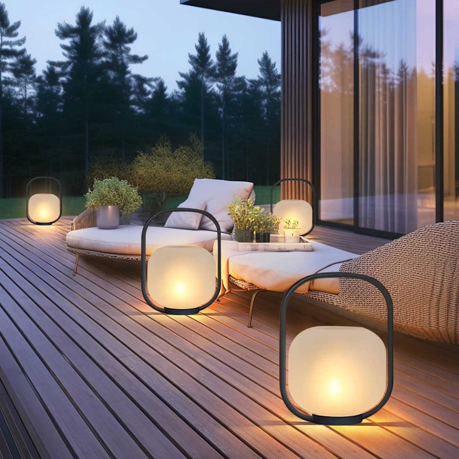 Zelaeon Minimalist Glass Table Lamp-Neutral Decor