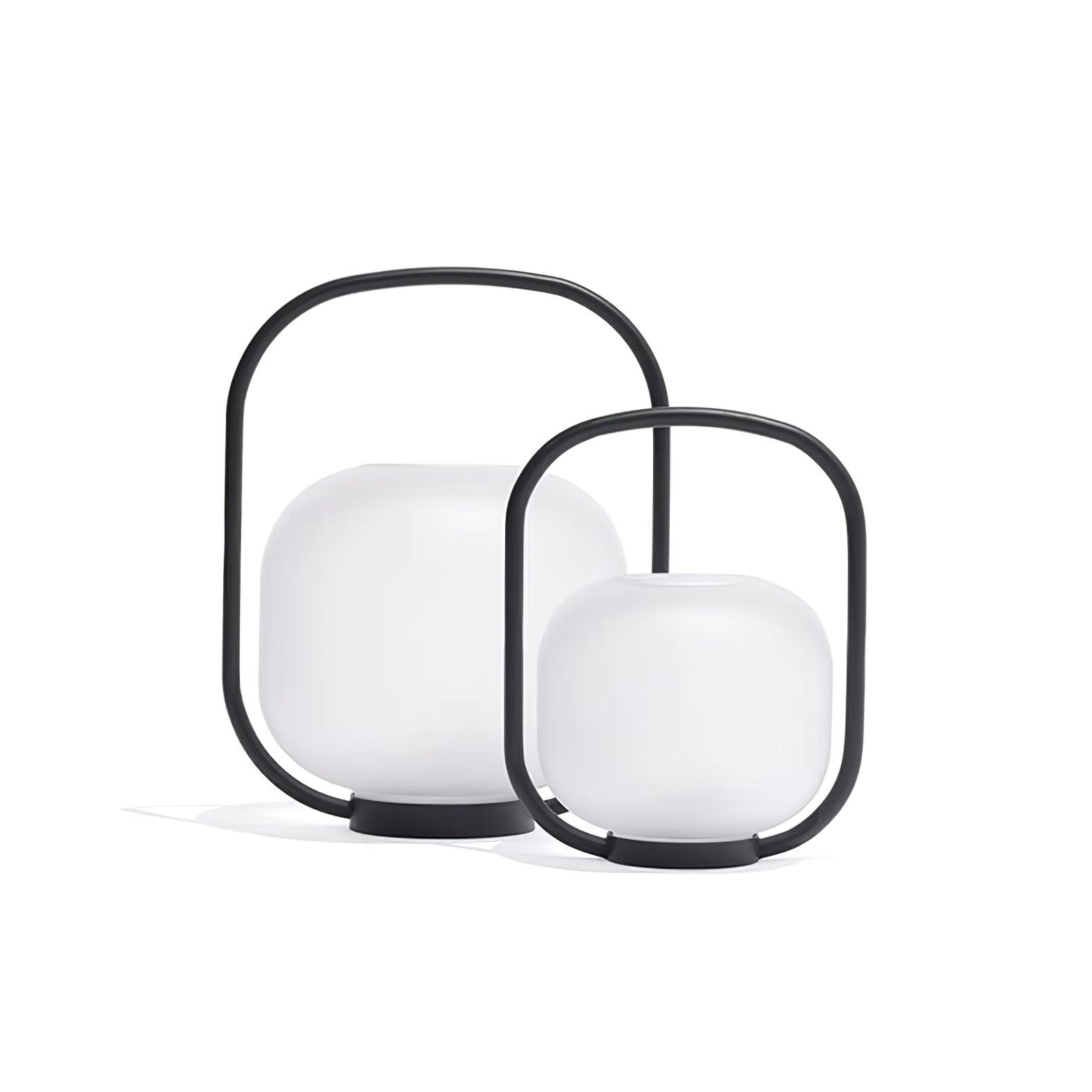 Zelaeon Minimalist Glass Table Lamp-Neutral Decor