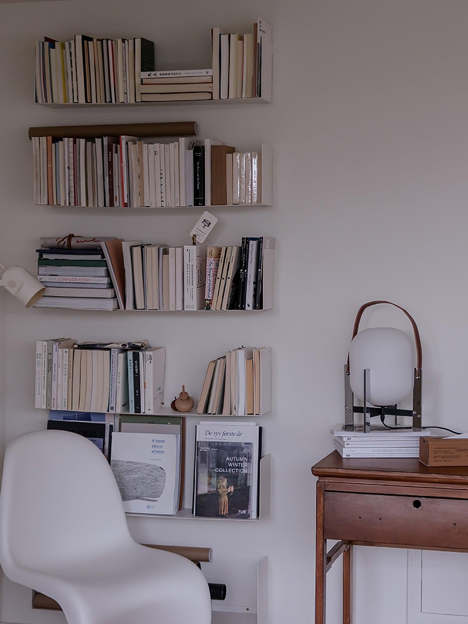 Harper Minimalist Glass Table Lamp-Neutral Decor