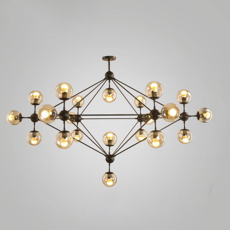 Possini Euro Gable Modo Chandelier-Neutral Decor