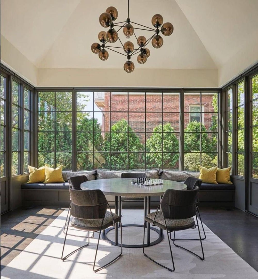 Possini Euro Gable Modo Chandelier-Neutral Decor
