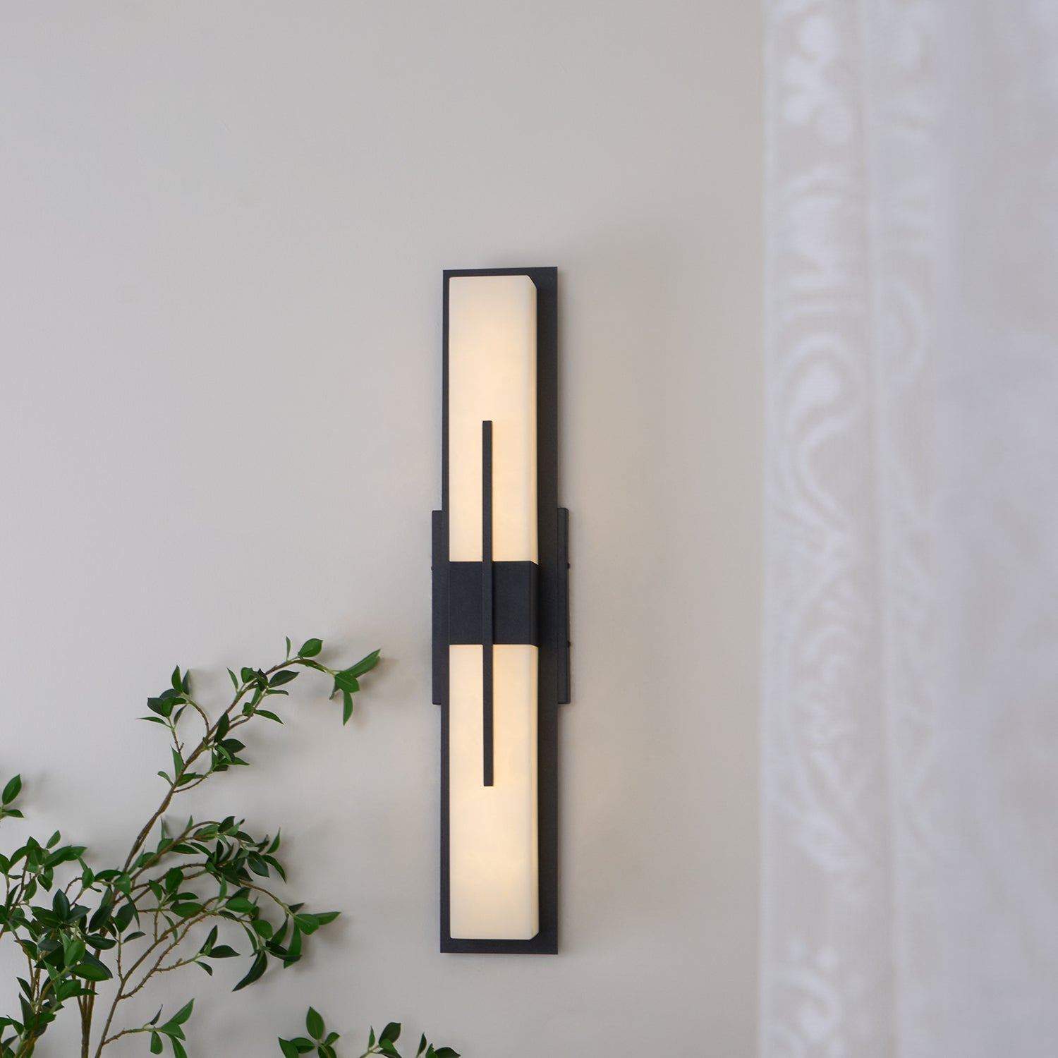 Elarvin Classic Unique Resin Outdoor Wall Light-Neutral Decor
