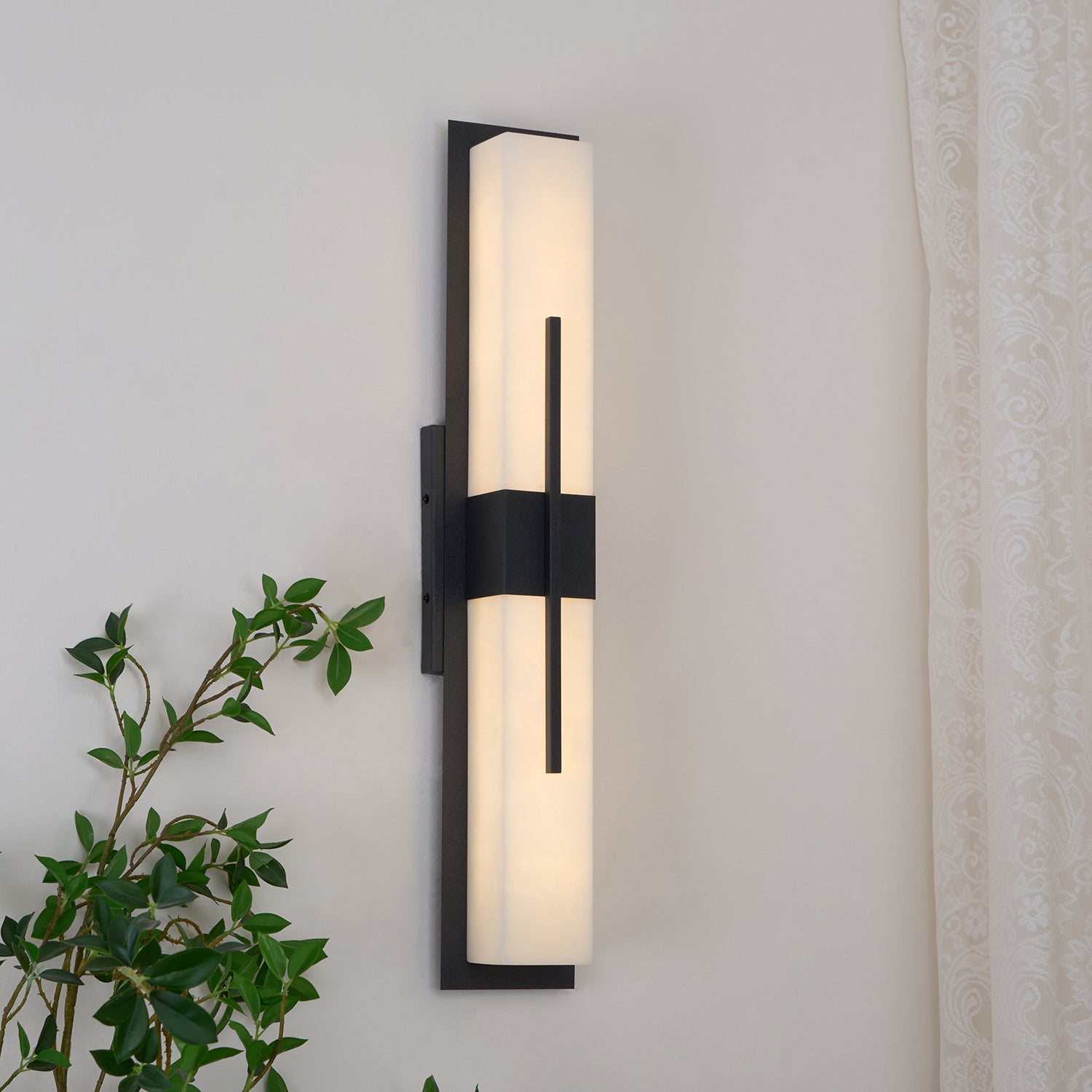 Elarvin Classic Unique Resin Outdoor Wall Light-Neutral Decor