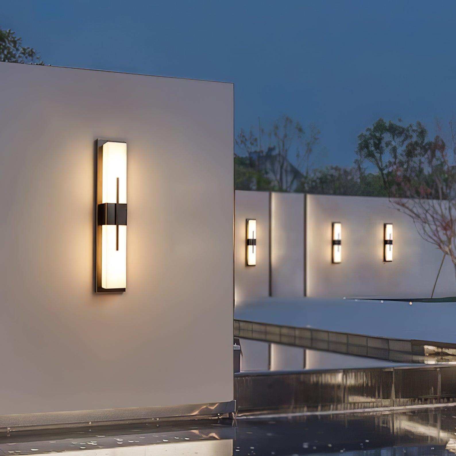 Elarvin Classic Unique Resin Outdoor Wall Light-Neutral Decor