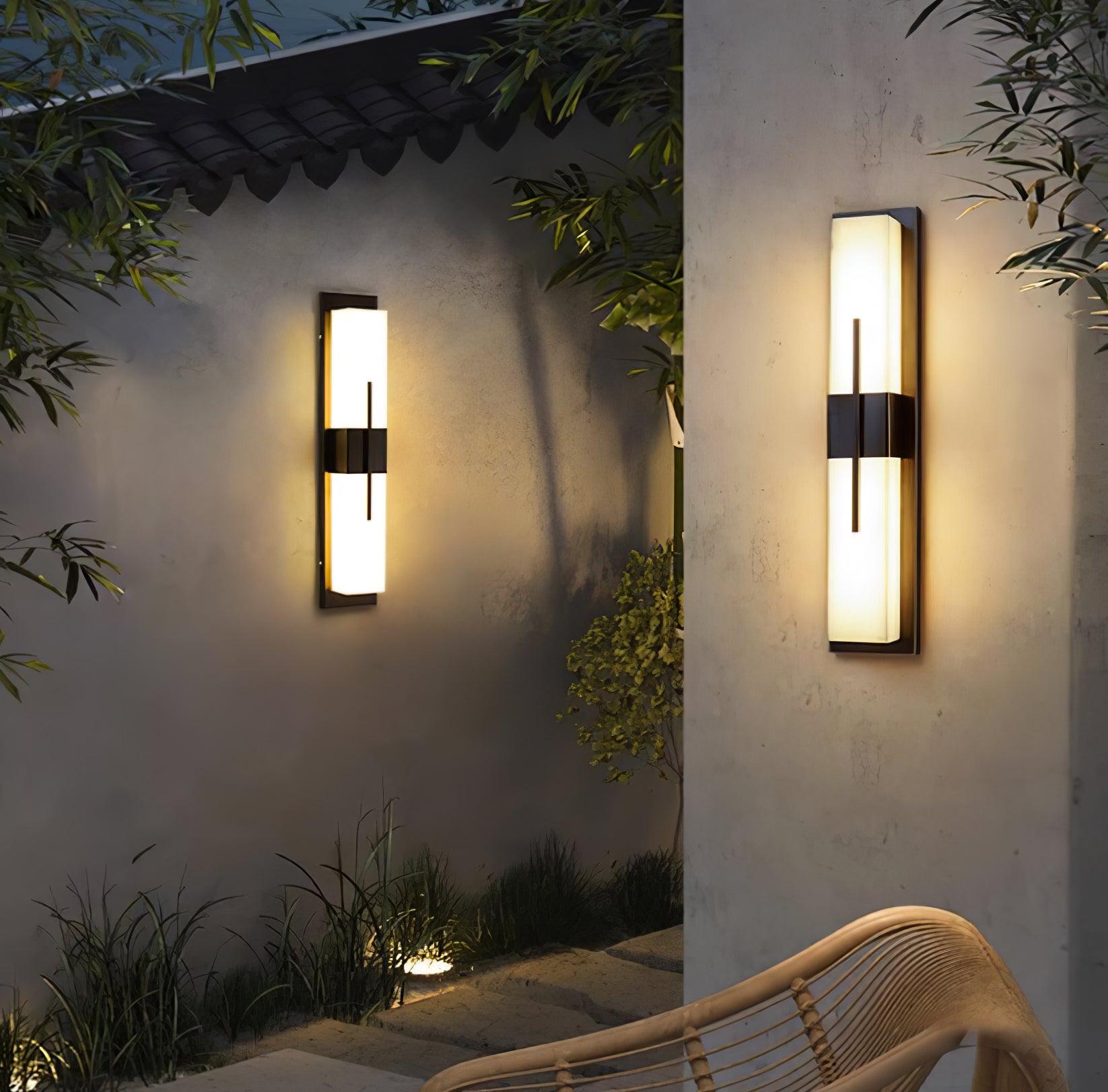 Elarvin Classic Unique Resin Outdoor Wall Light-Neutral Decor
