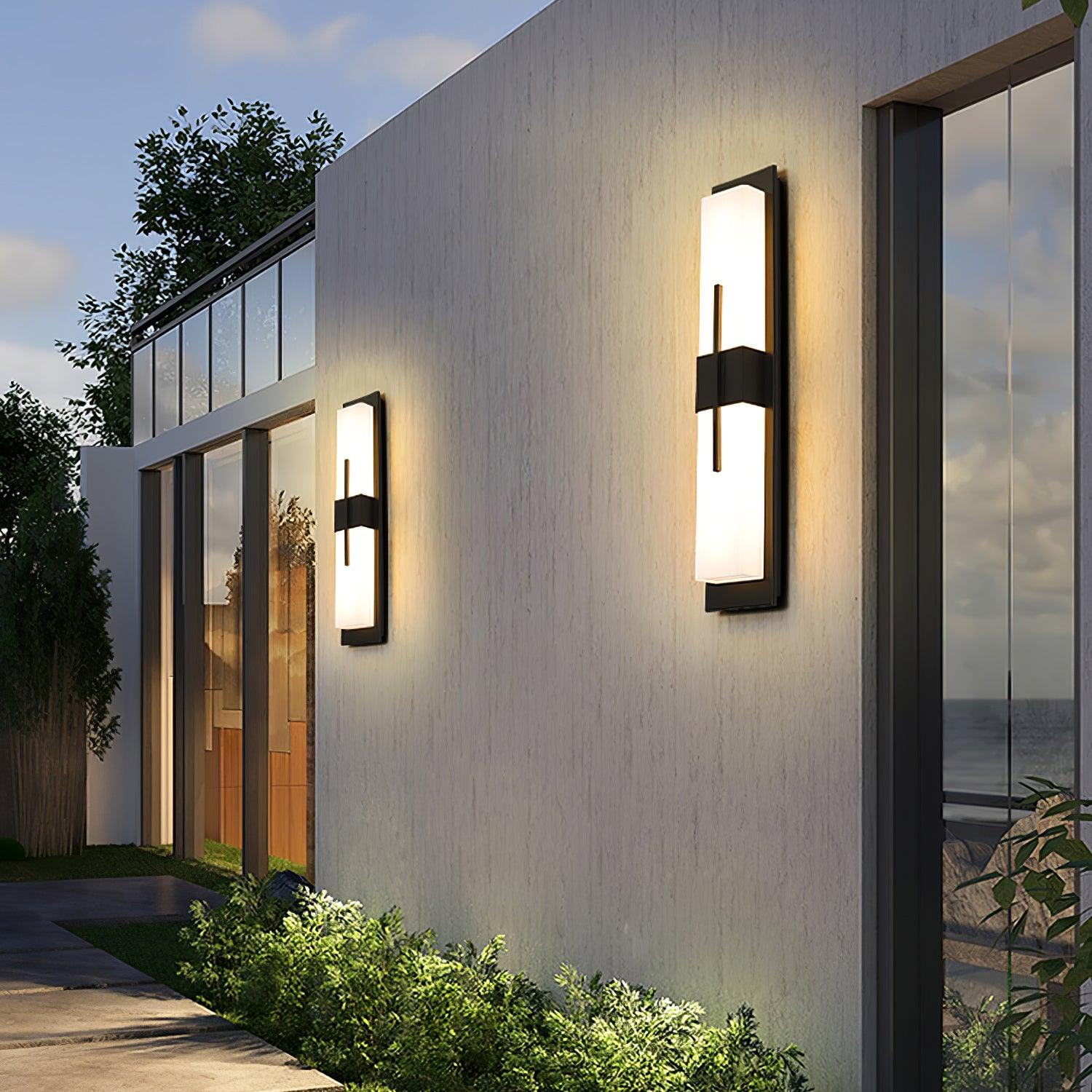 Elarvin Classic Unique Resin Outdoor Wall Light-Neutral Decor