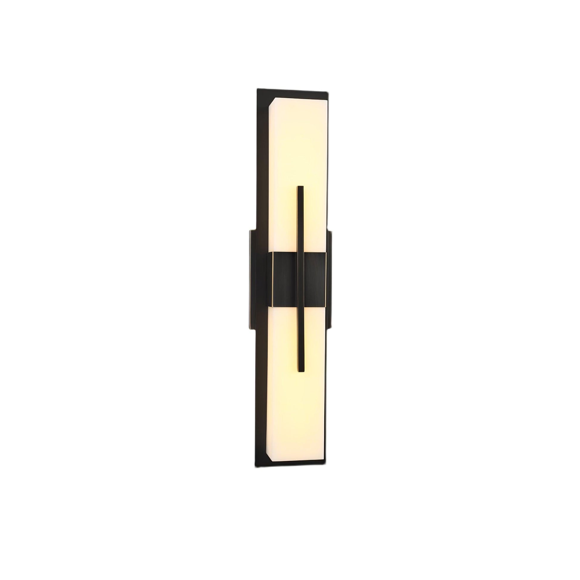 Lylirel Rectangular Alabaster Wall Light-Neutral Decor