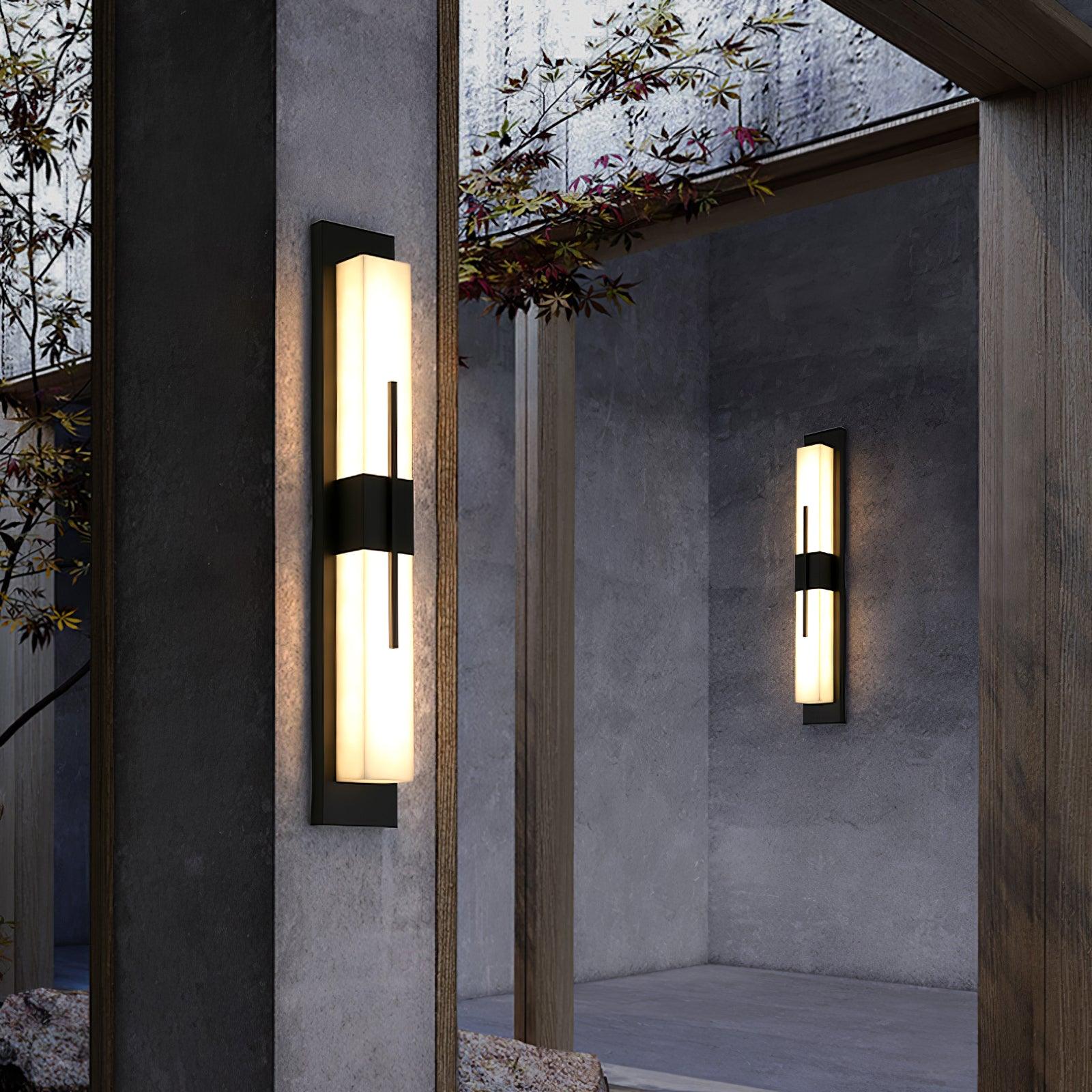 Elarvin Classic Unique Resin Outdoor Wall Light-Neutral Decor