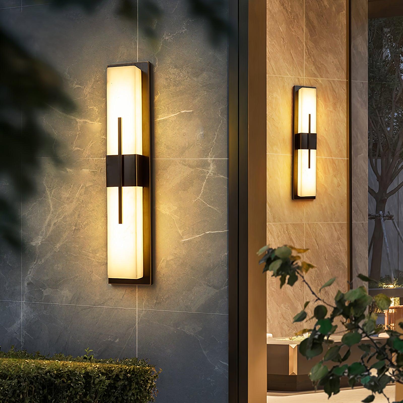 Elarvin Classic Unique Resin Outdoor Wall Light-Neutral Decor