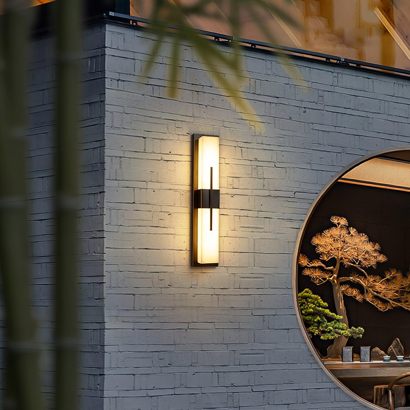 Elarvin Classic Unique Resin Outdoor Wall Light-Neutral Decor