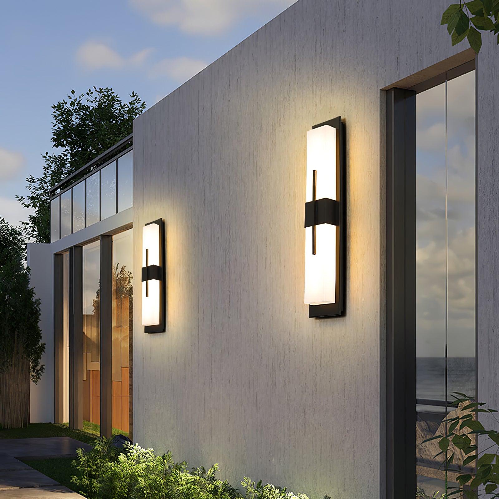 Elarvin Classic Unique Resin Outdoor Wall Light-Neutral Decor