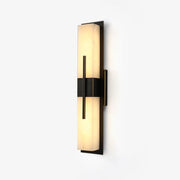Lorix Rectangular Alabaster Wall Light-Neutral Decor
