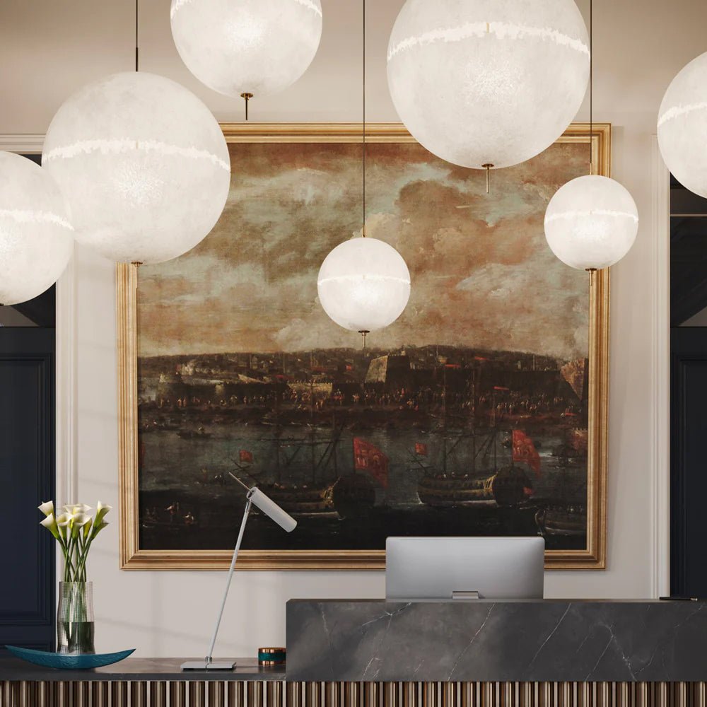 Sel Futuristic Pendant Lamp-Neutral Decor