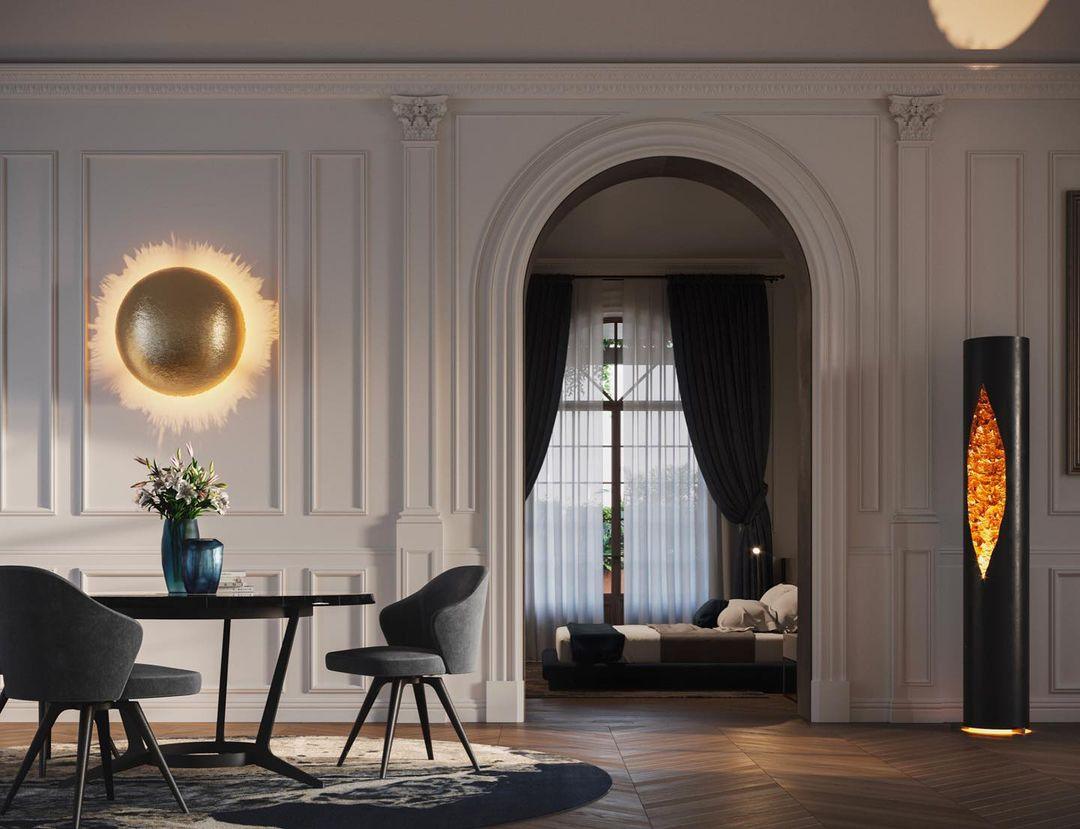 Derek Contemporary Wall Lamp-Neutral Decor