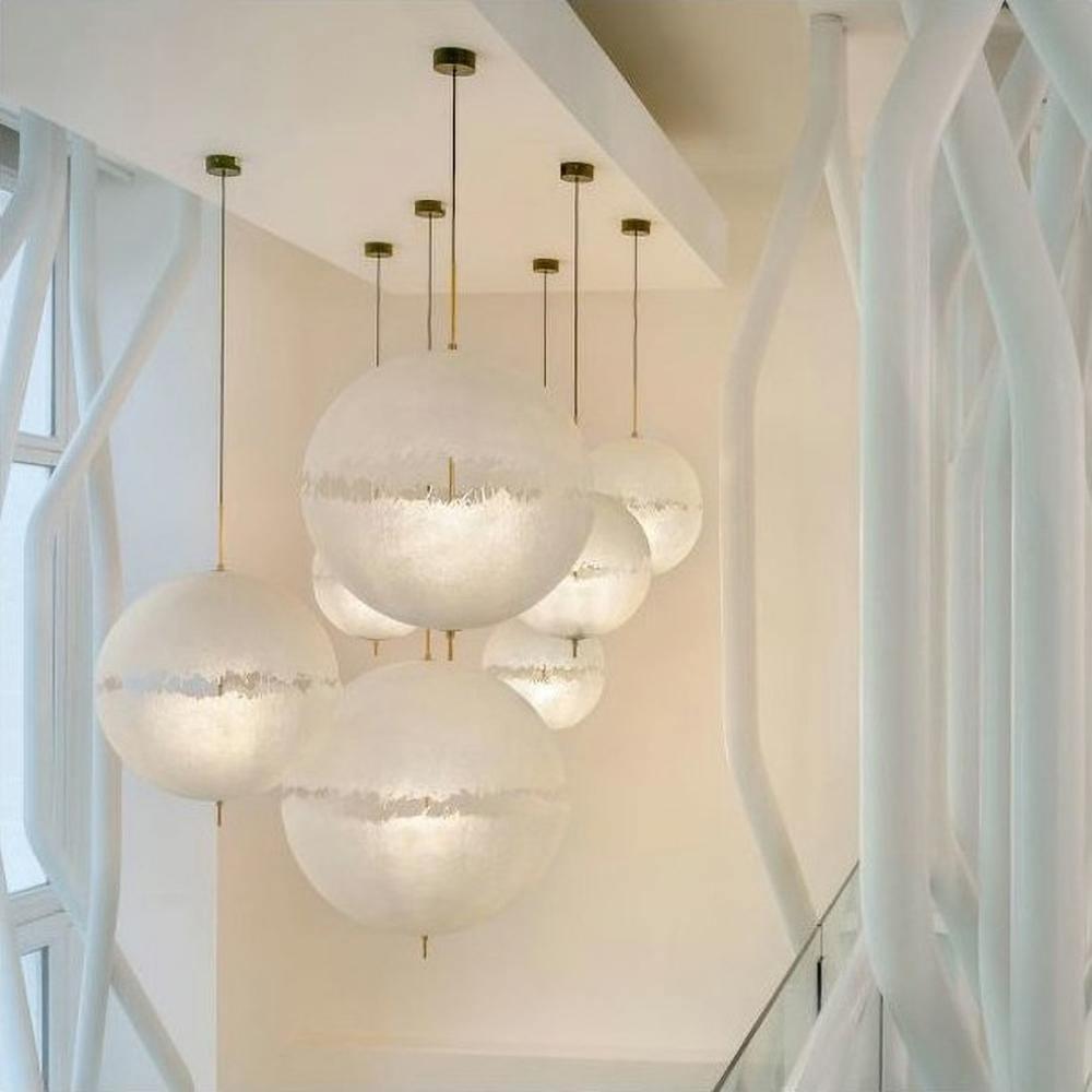 Sel Futuristic Pendant Lamp-Neutral Decor