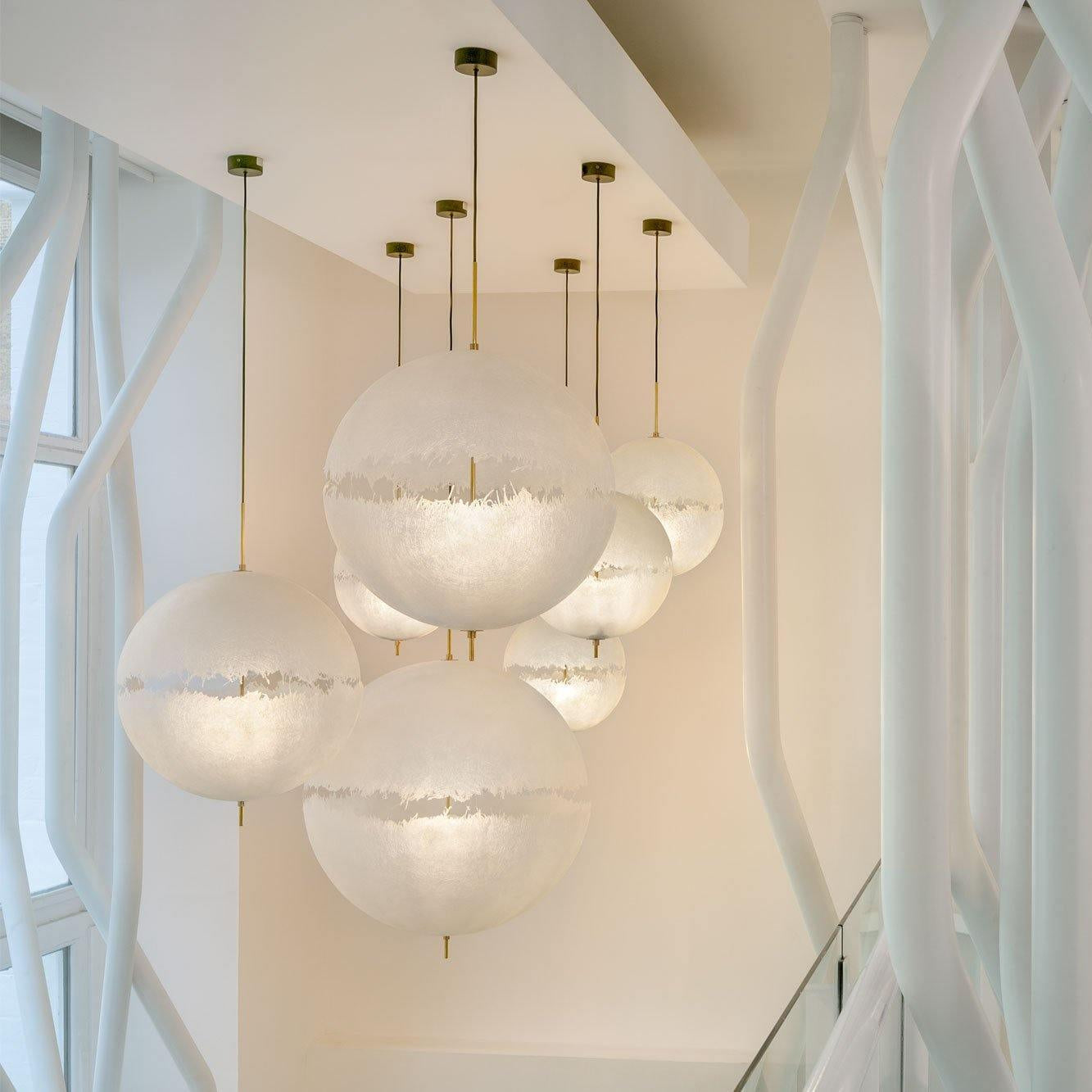 Sel Futuristic Pendant Lamp-Neutral Decor
