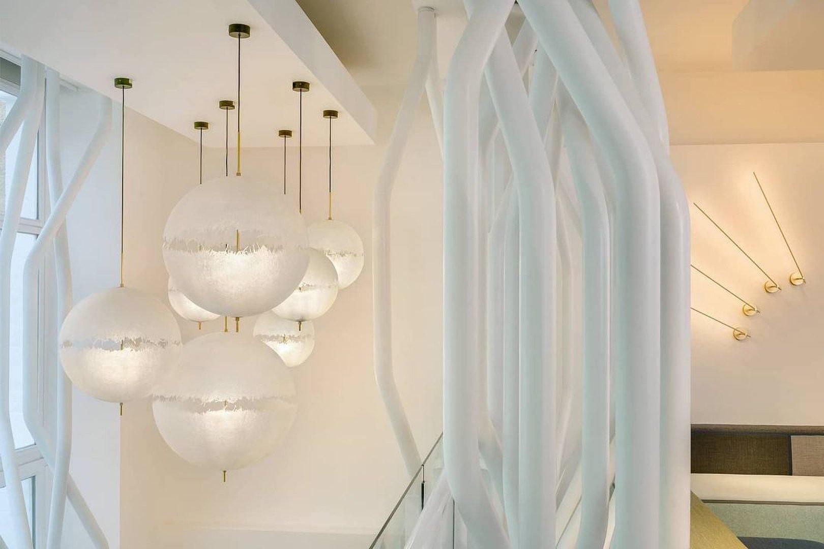Sel Futuristic Pendant Lamp-Neutral Decor