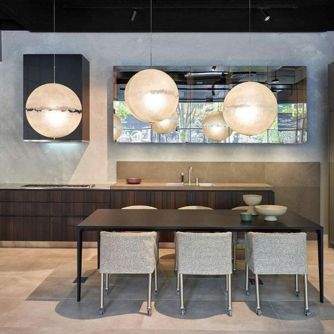 Sel Futuristic Pendant Lamp-Neutral Decor
