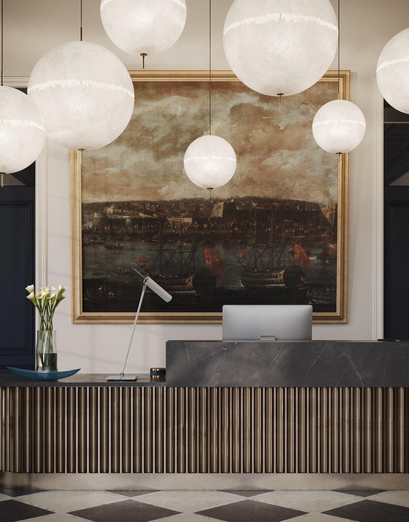Sel Futuristic Pendant Lamp-Neutral Decor