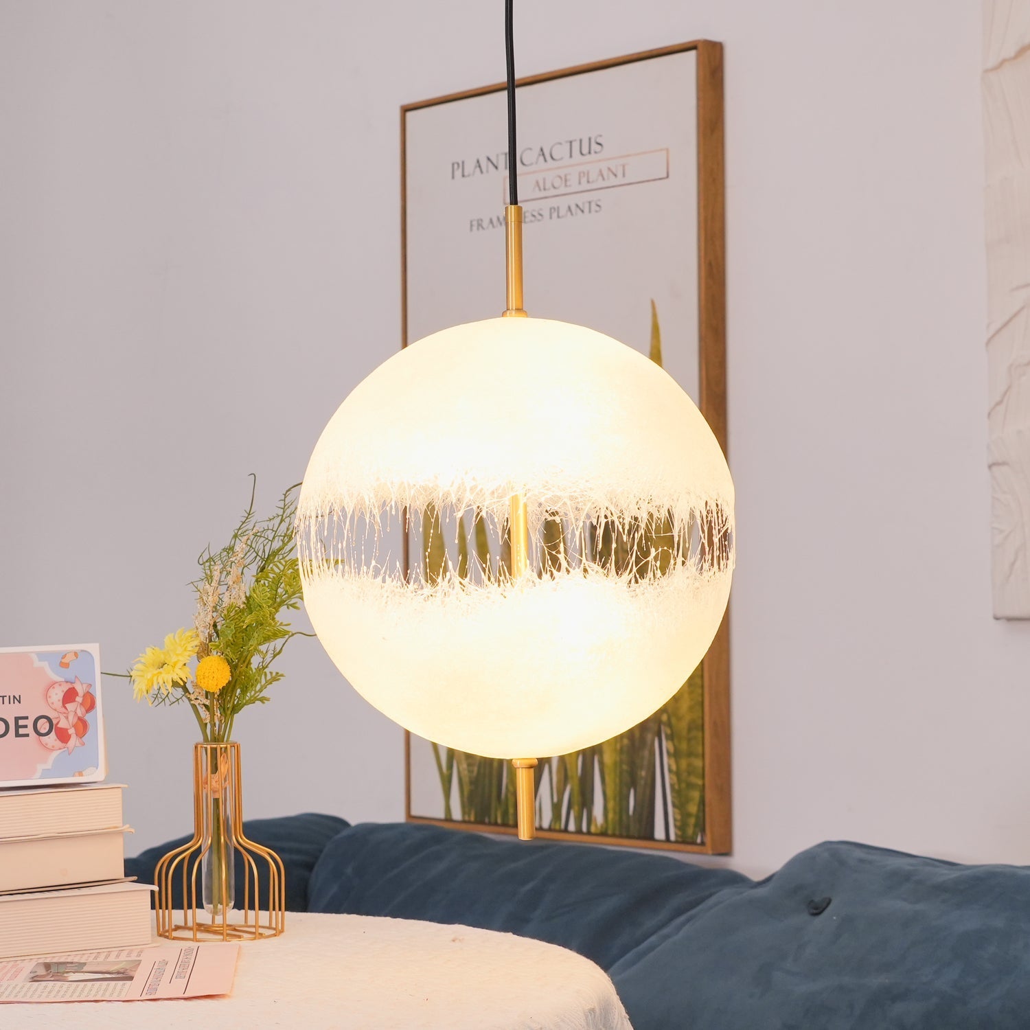 Sel Futuristic Pendant Lamp-Neutral Decor