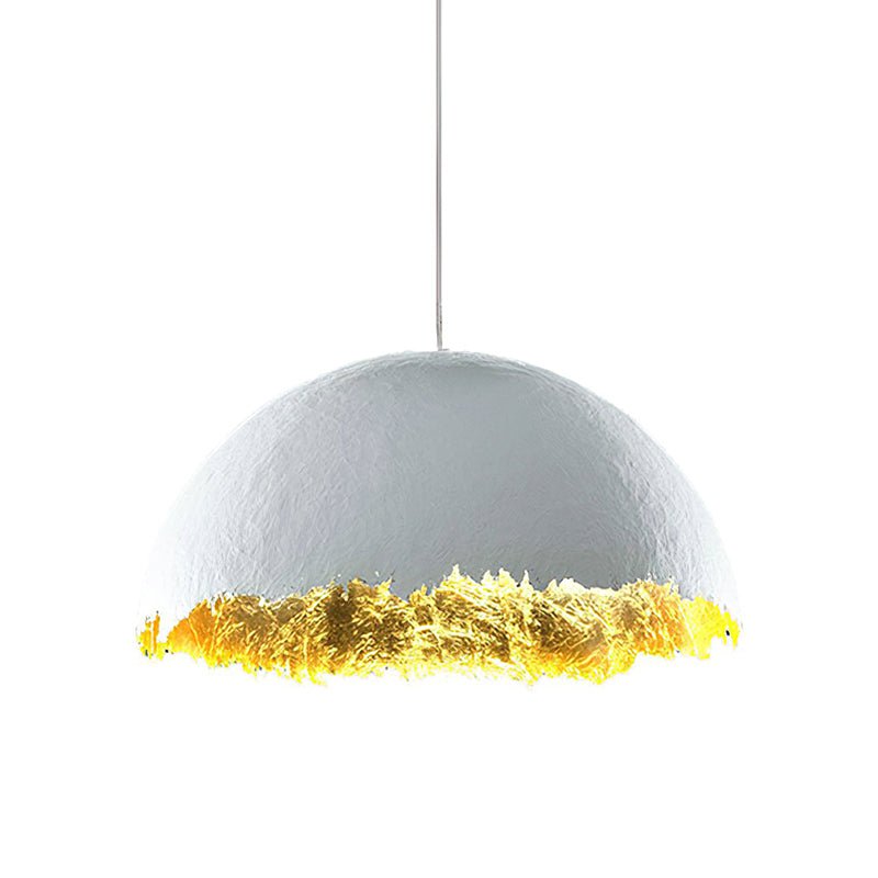 Viliriel Textured Fiberglass Pendant Light-Neutral Decor