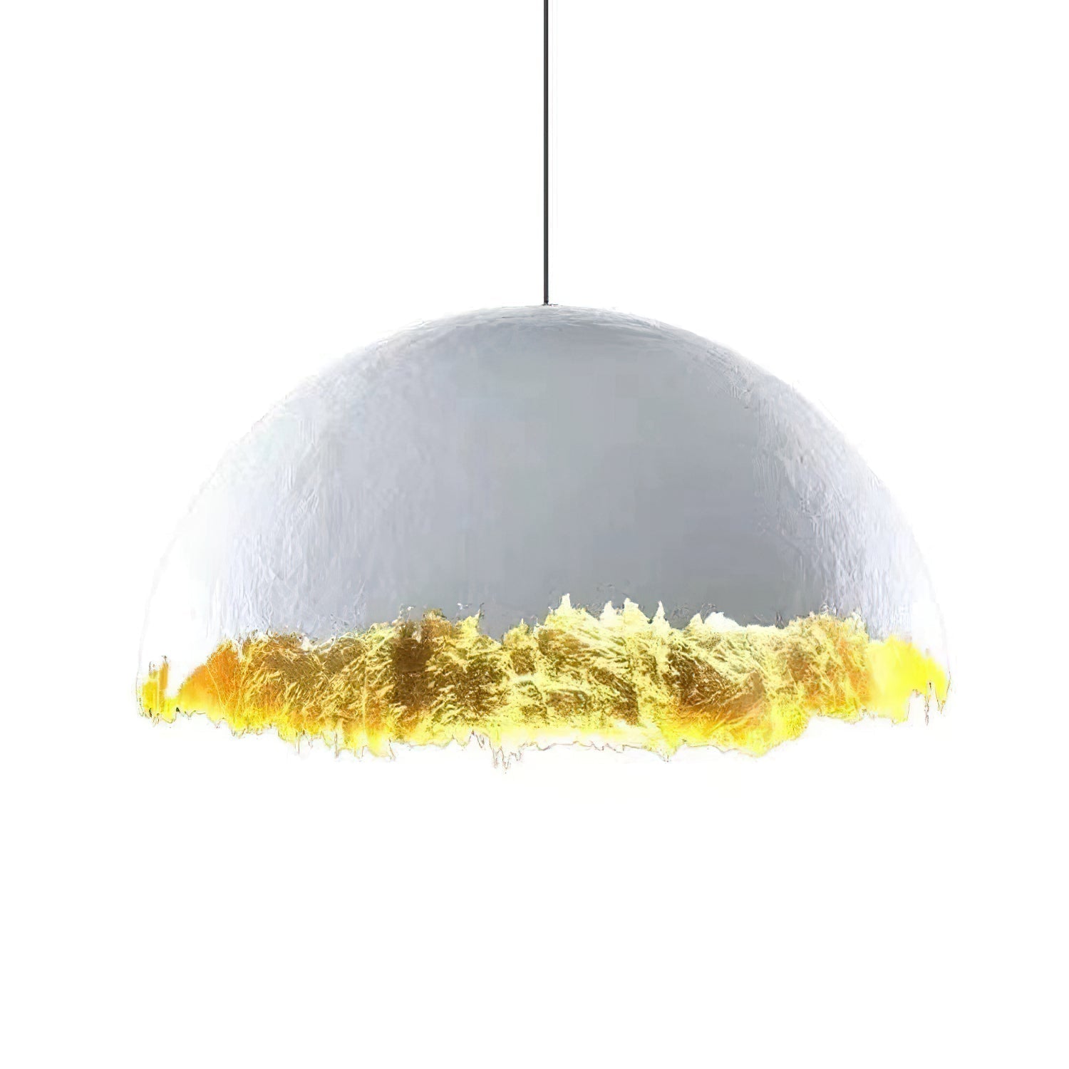 Viliriel Textured Fiberglass Pendant Light-Neutral Decor