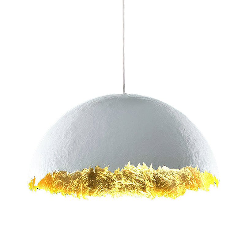 Viliriel Textured Fiberglass Pendant Light-Neutral Decor