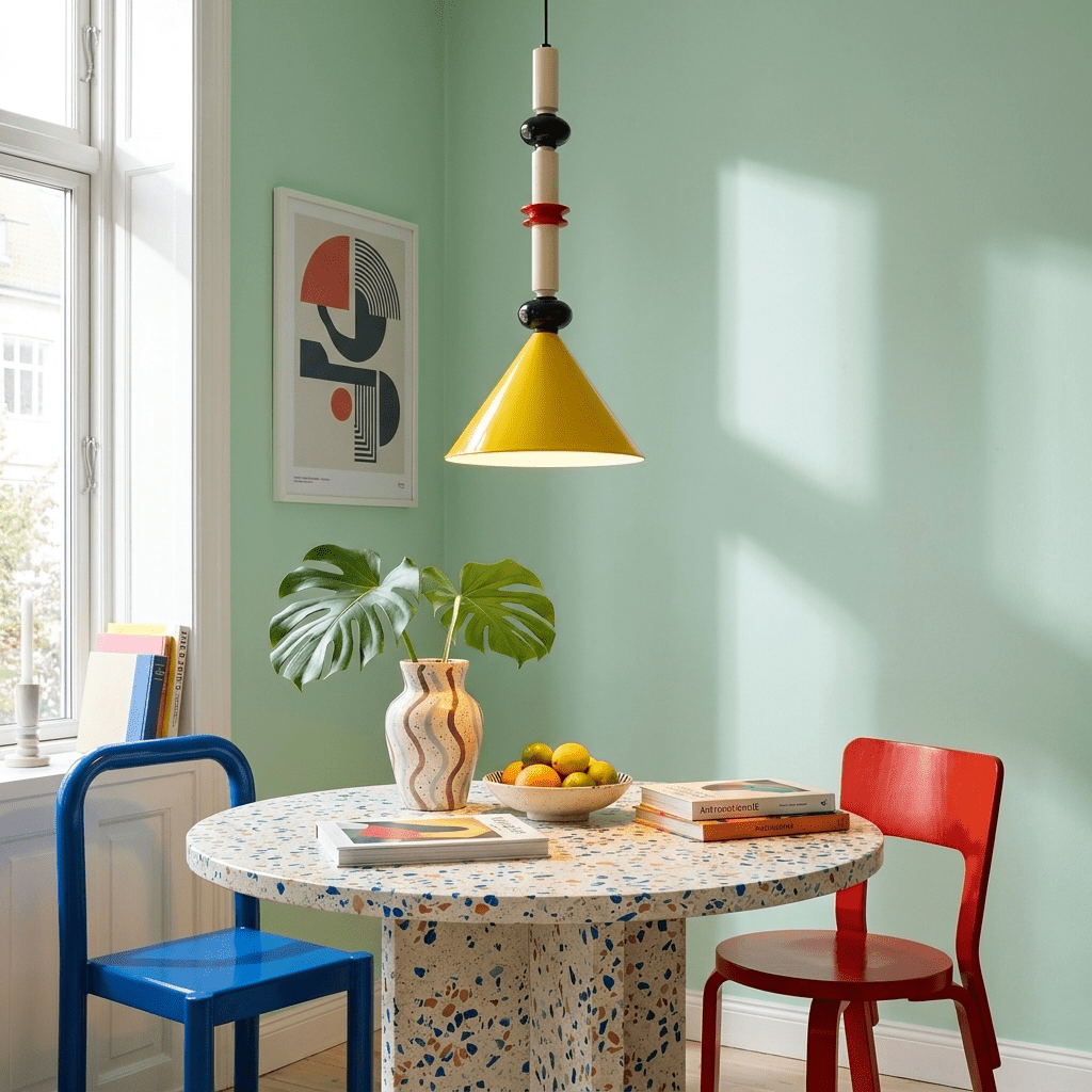Postmodern Mini Cone Pendant Light-Neutral Decor
