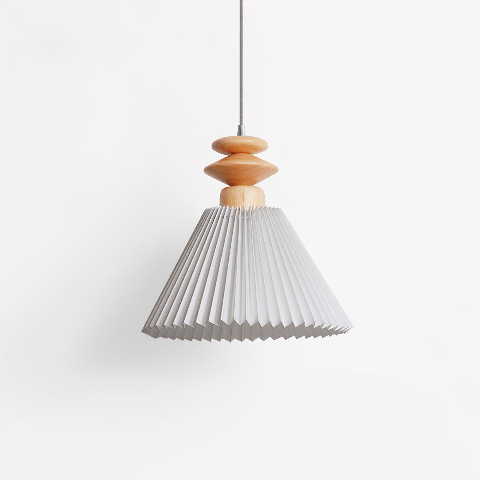 Eurrinion Wood Pendant Light-Neutral Decor