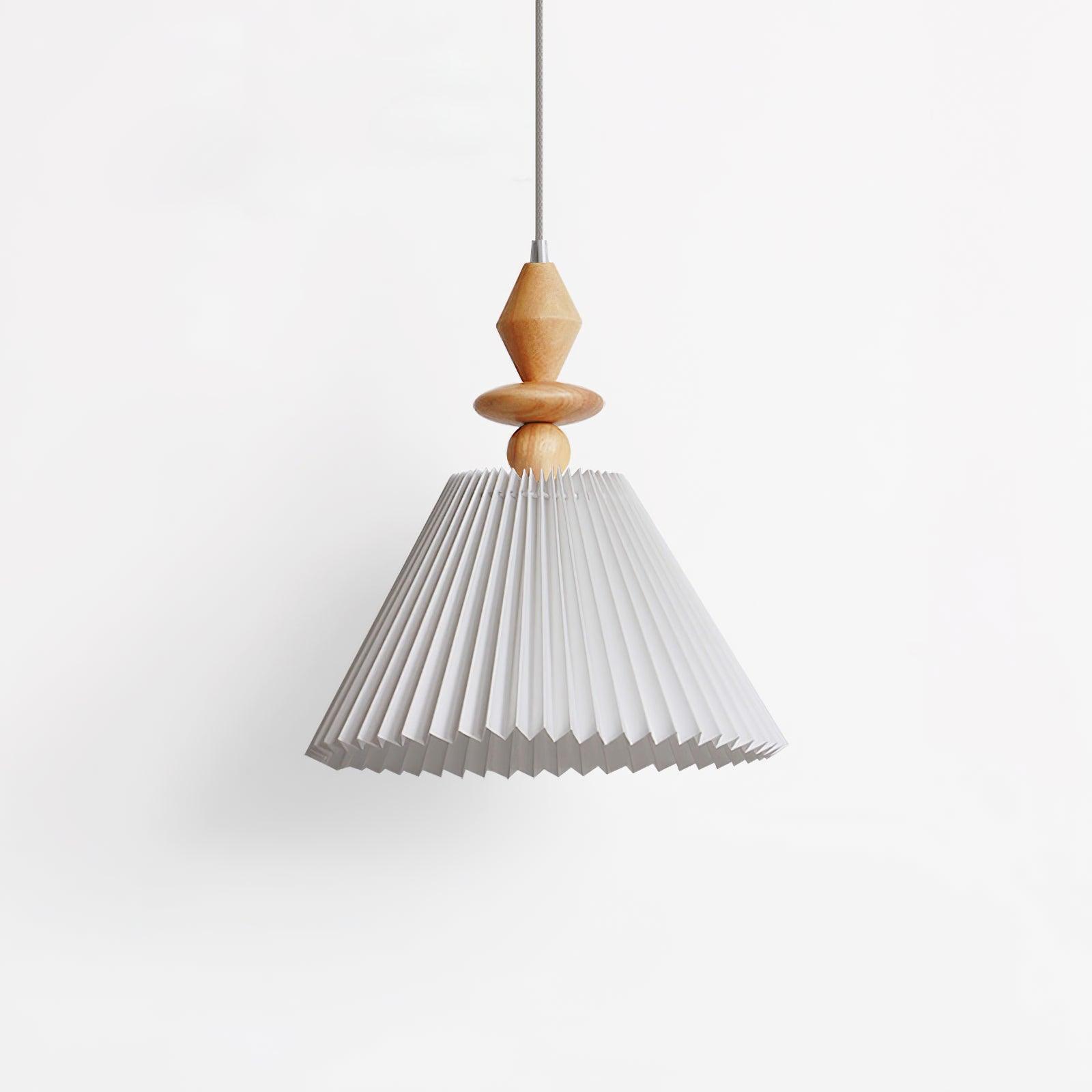 Eurrinion Wood Pendant Light-Neutral Decor