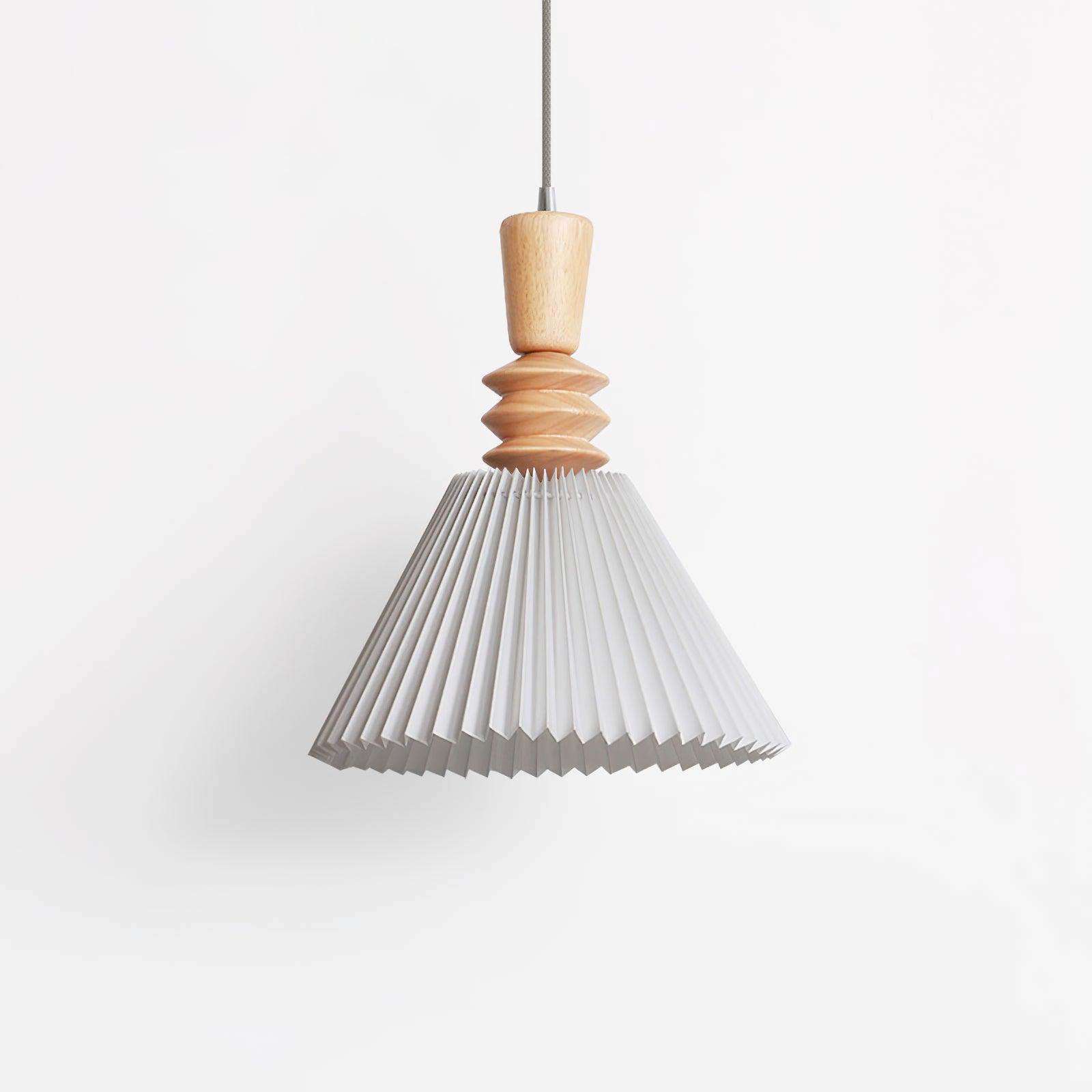 Eurrinion Wood Pendant Light-Neutral Decor
