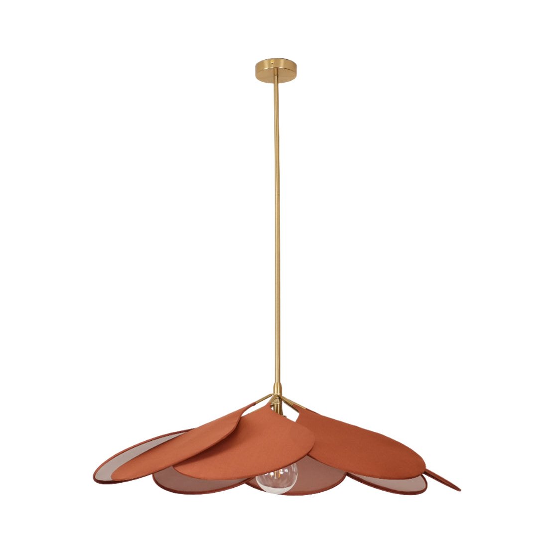 Dax Fabric Nature-inspired Pendant Lamp-Neutral Decor