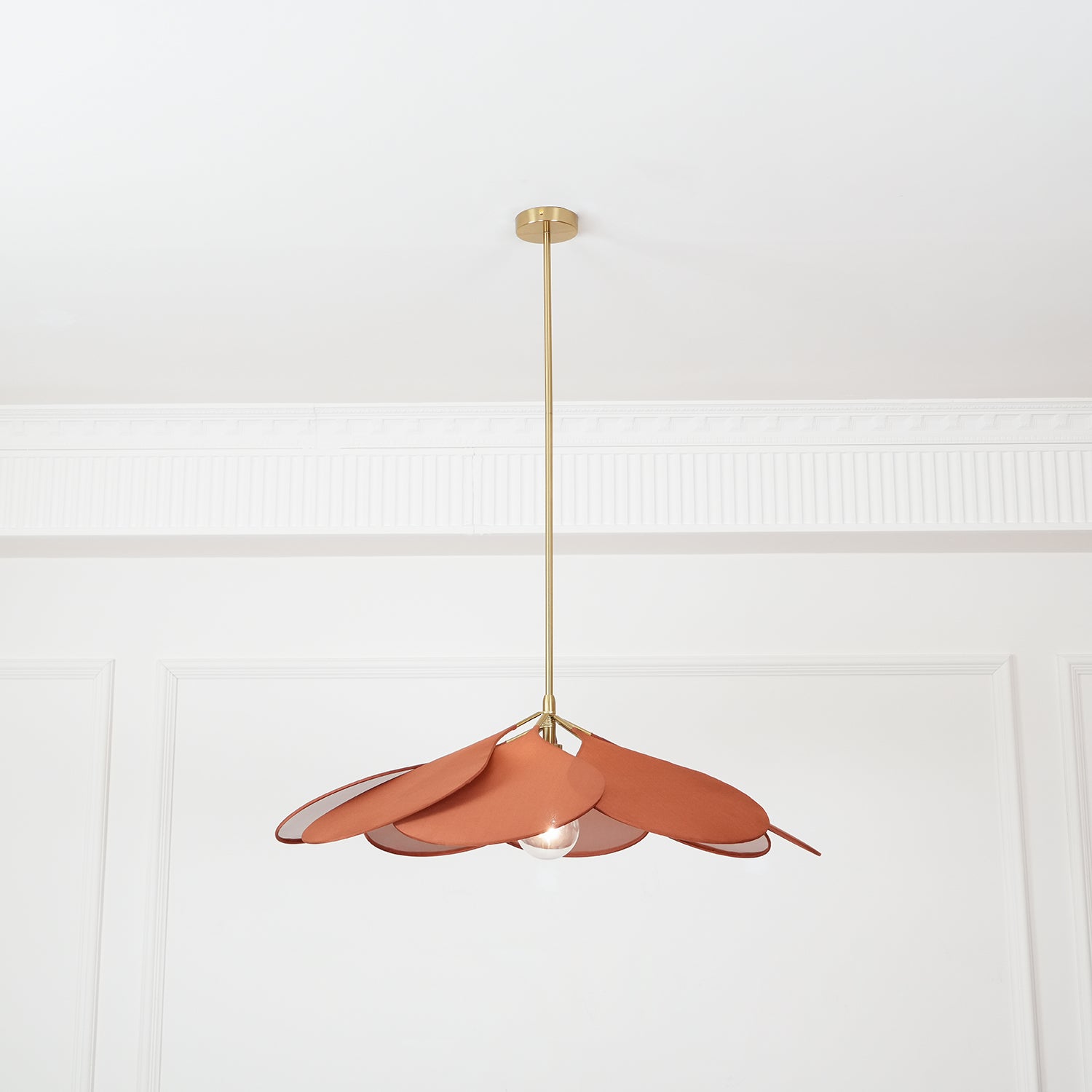 Dax Fabric Nature-inspired Pendant Lamp-Neutral Decor