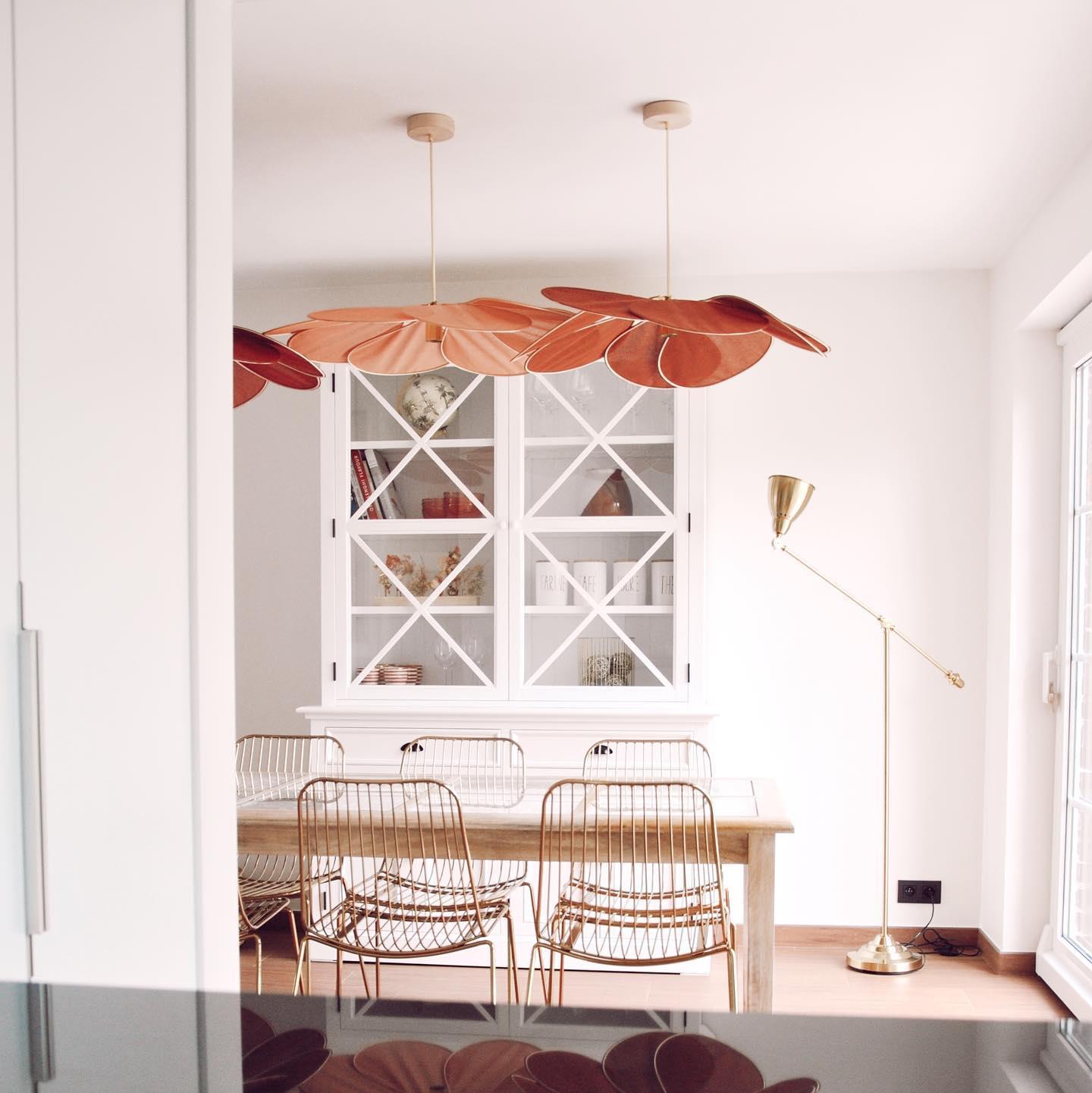 Dax Fabric Nature-inspired Pendant Lamp-Neutral Decor