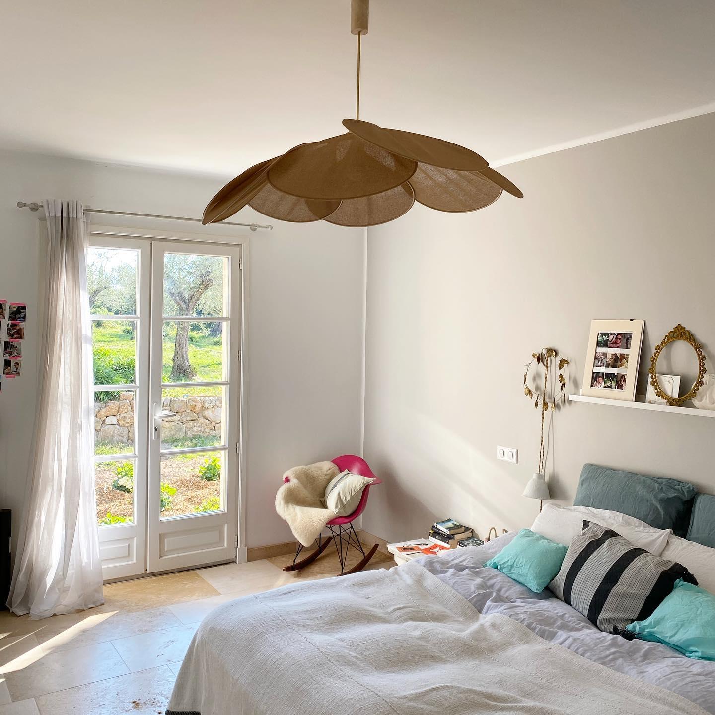 Dax Fabric Nature-inspired Pendant Lamp-Neutral Decor