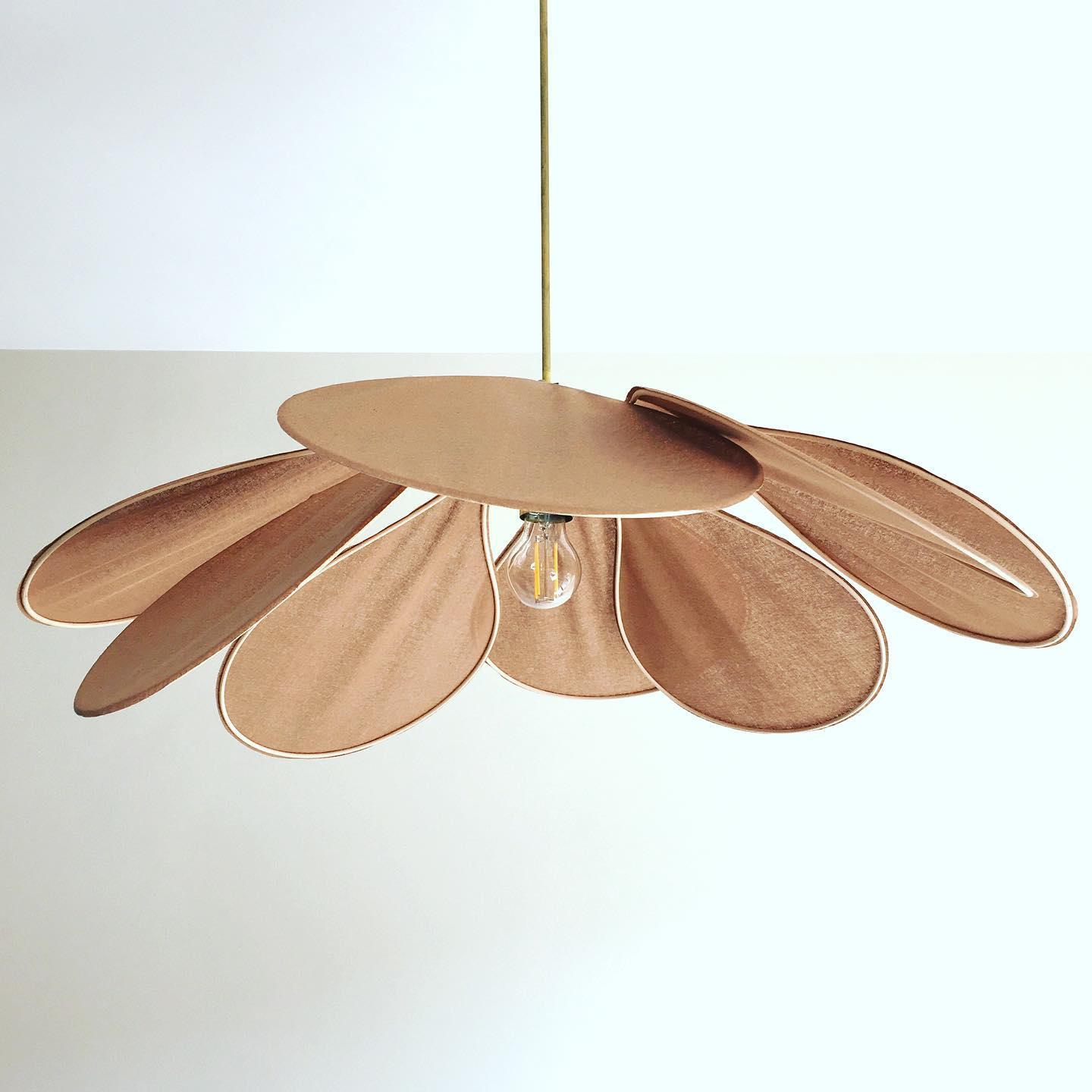 Dax Fabric Nature-inspired Pendant Lamp-Neutral Decor