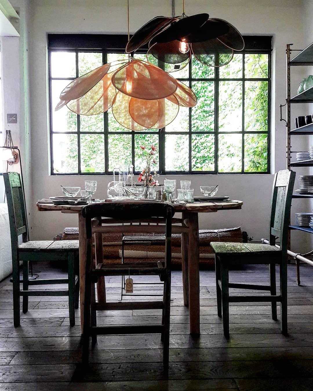 Dax Fabric Nature-inspired Pendant Lamp-Neutral Decor
