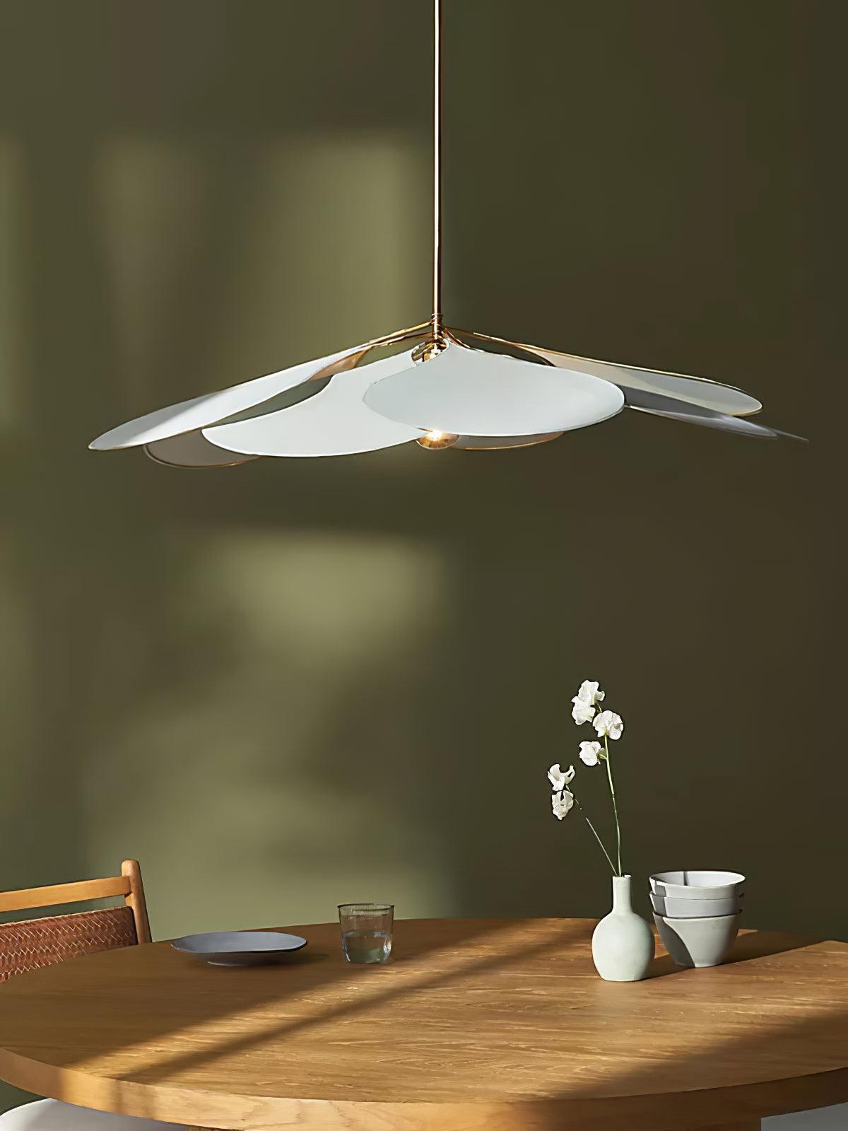 Dax Fabric Nature-inspired Pendant Lamp-Neutral Decor