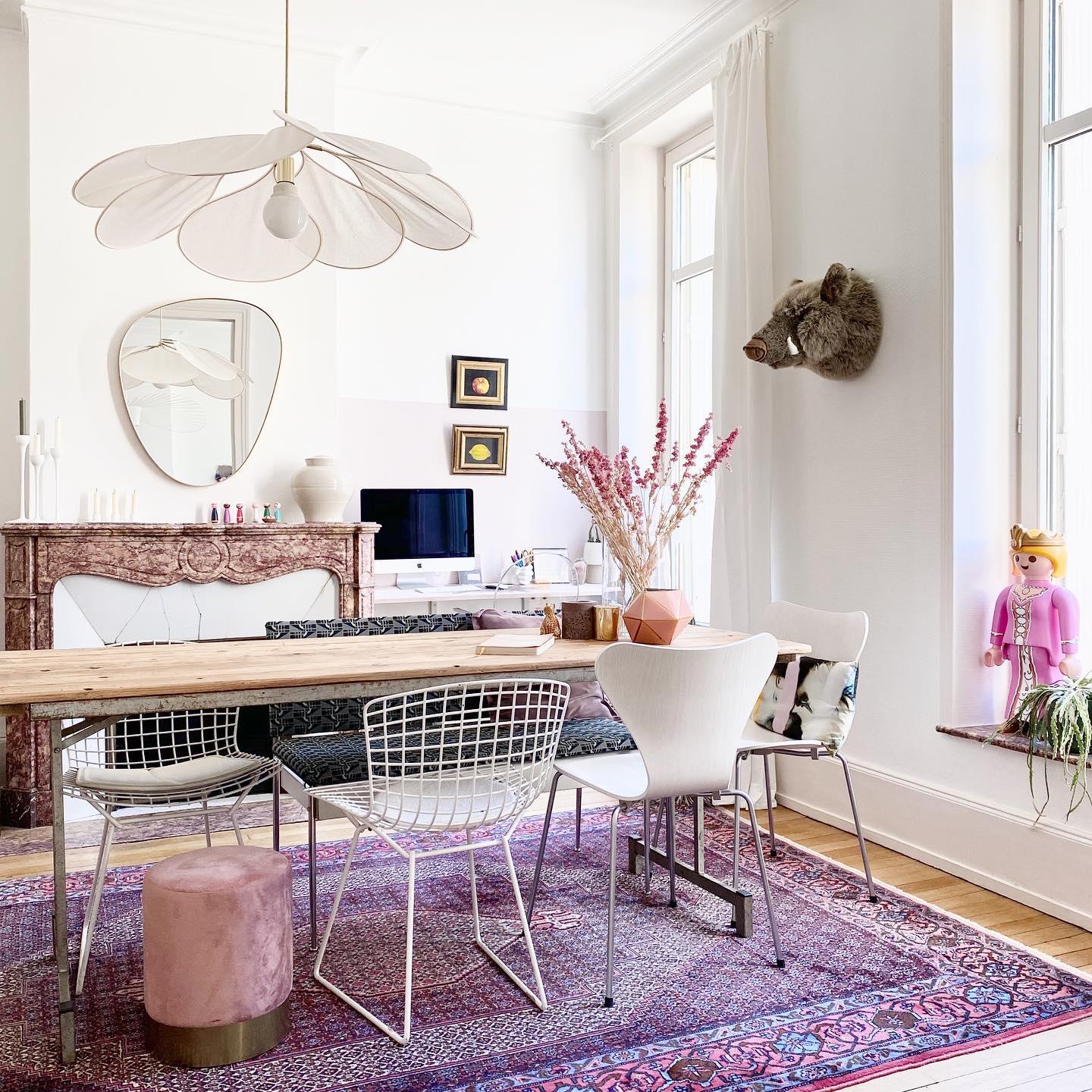 Dax Fabric Nature-inspired Pendant Lamp-Neutral Decor