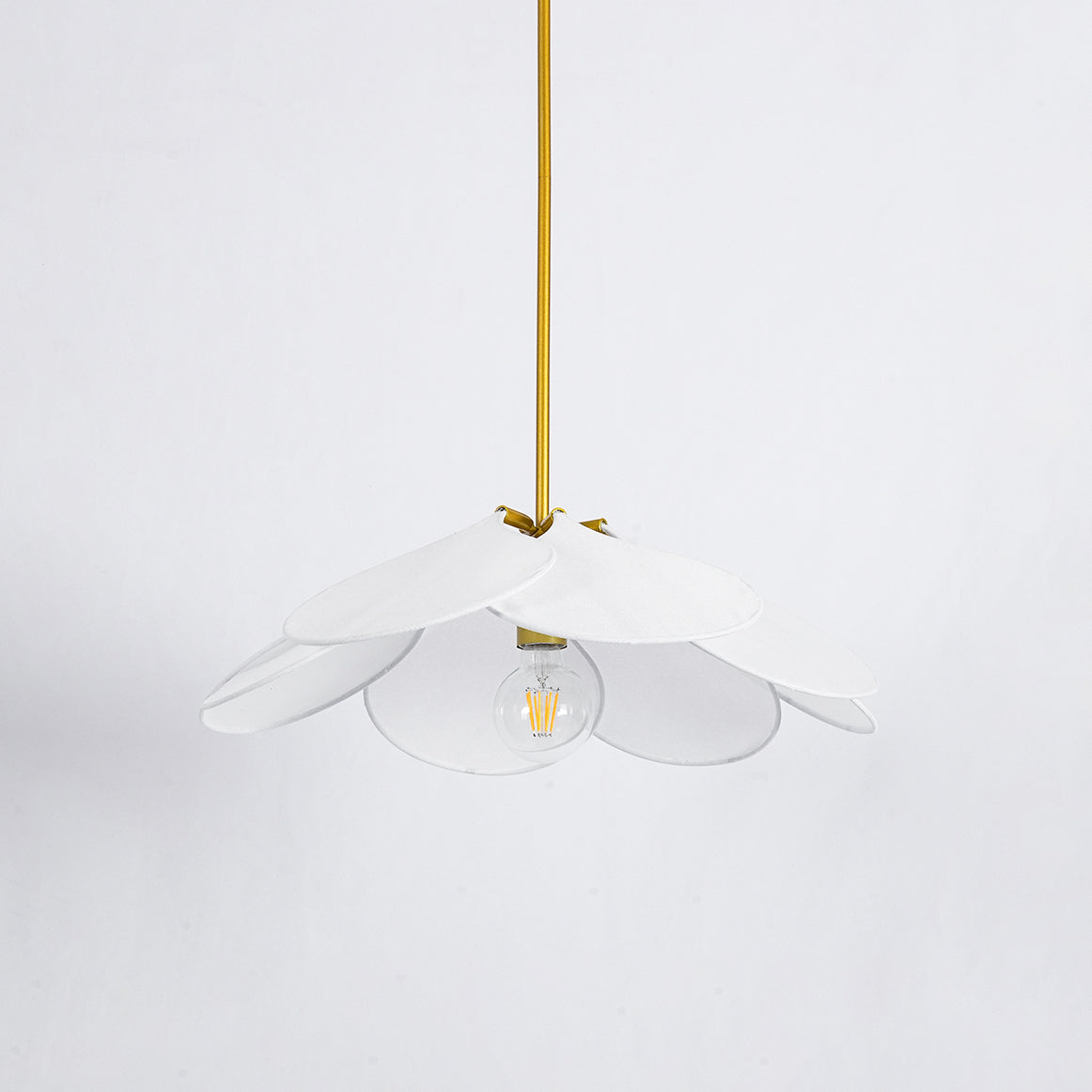 Dax Fabric Nature-inspired Pendant Lamp-Neutral Decor