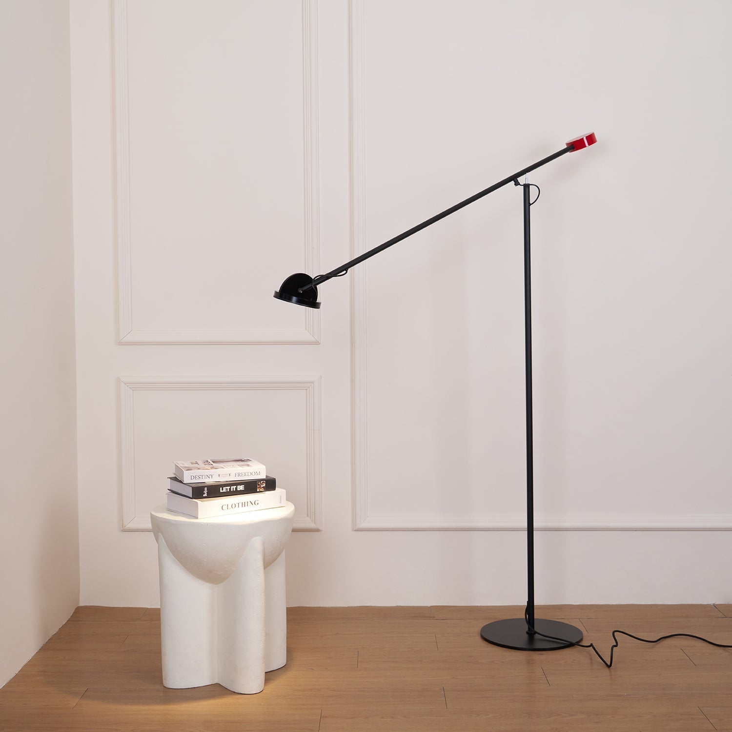 Teveny Minimalist Floor Lamp-Neutral Decor