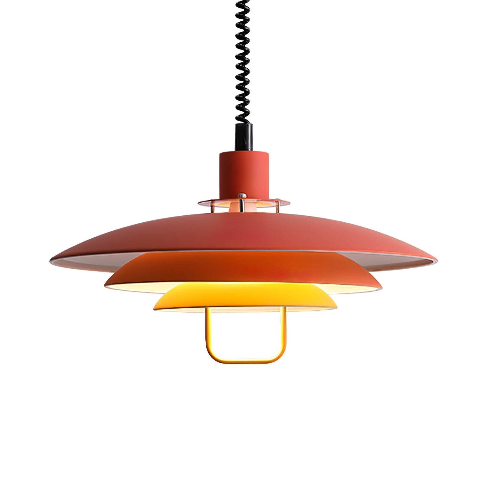 Divor Aluminum Glam Pendant Lamp-Neutral Decor