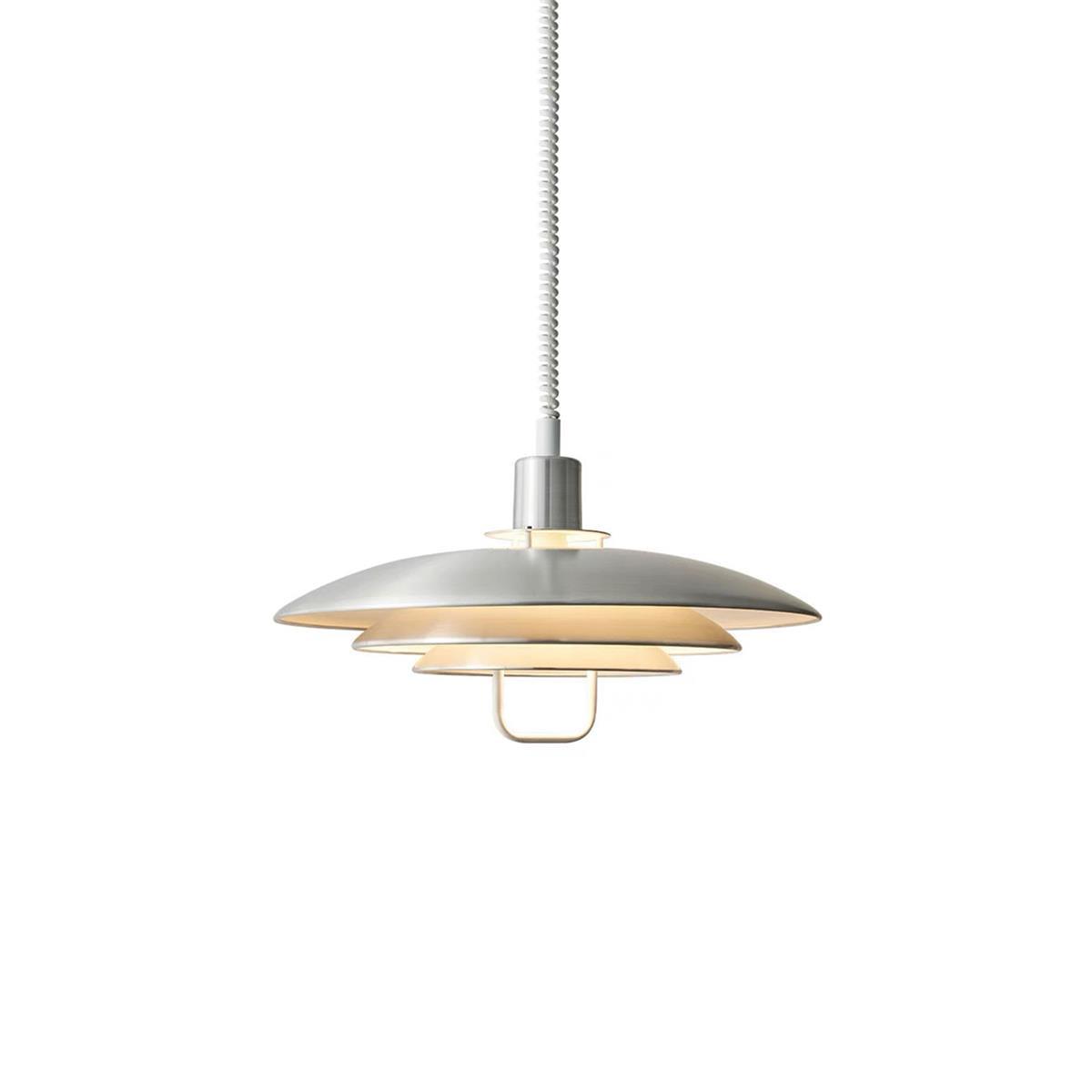 Divor Aluminum Glam Pendant Lamp-Neutral Decor