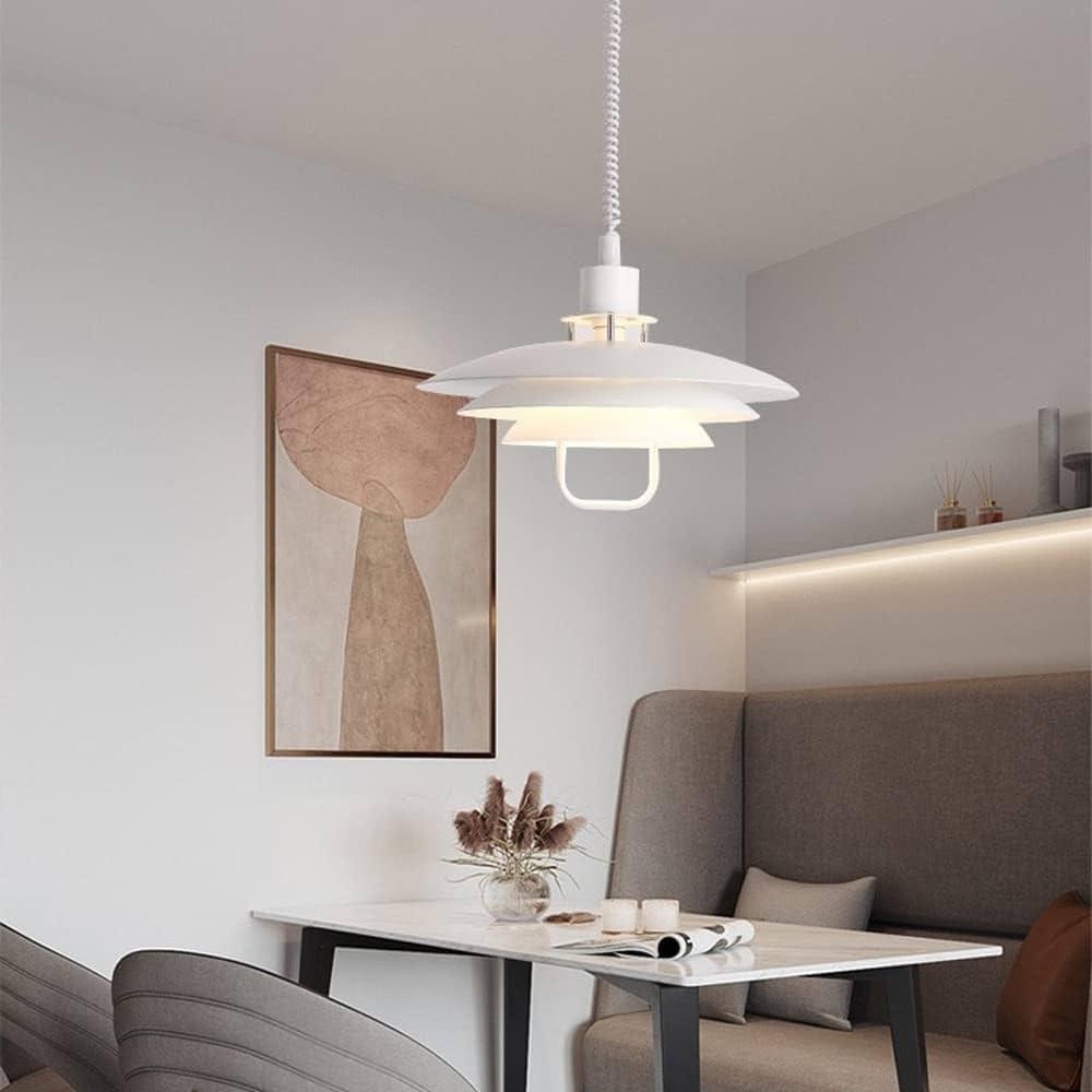Divor Aluminum Glam Pendant Lamp-Neutral Decor