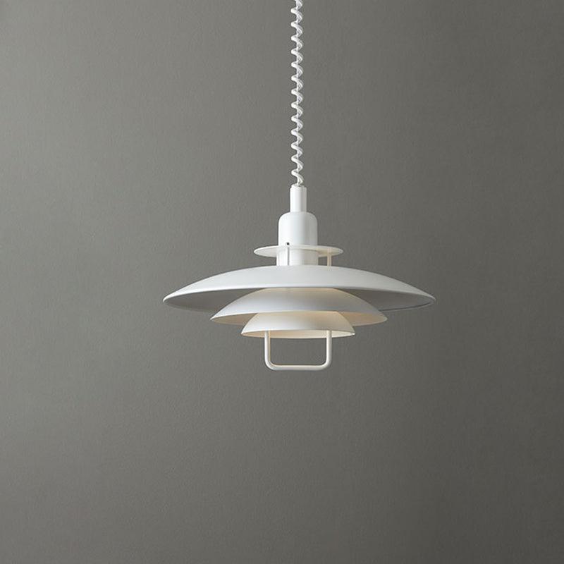 Divor Aluminum Glam Pendant Lamp-Neutral Decor