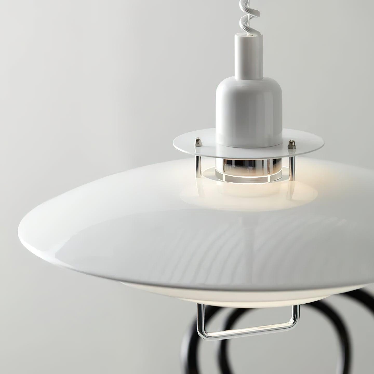 Divor Aluminum Glam Pendant Lamp-Neutral Decor