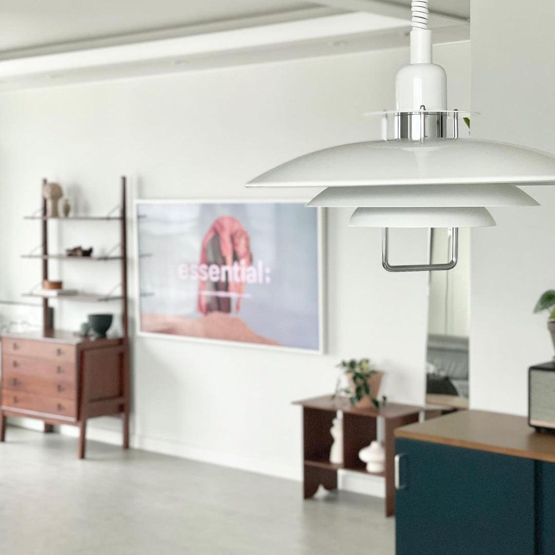 Divor Aluminum Glam Pendant Lamp-Neutral Decor