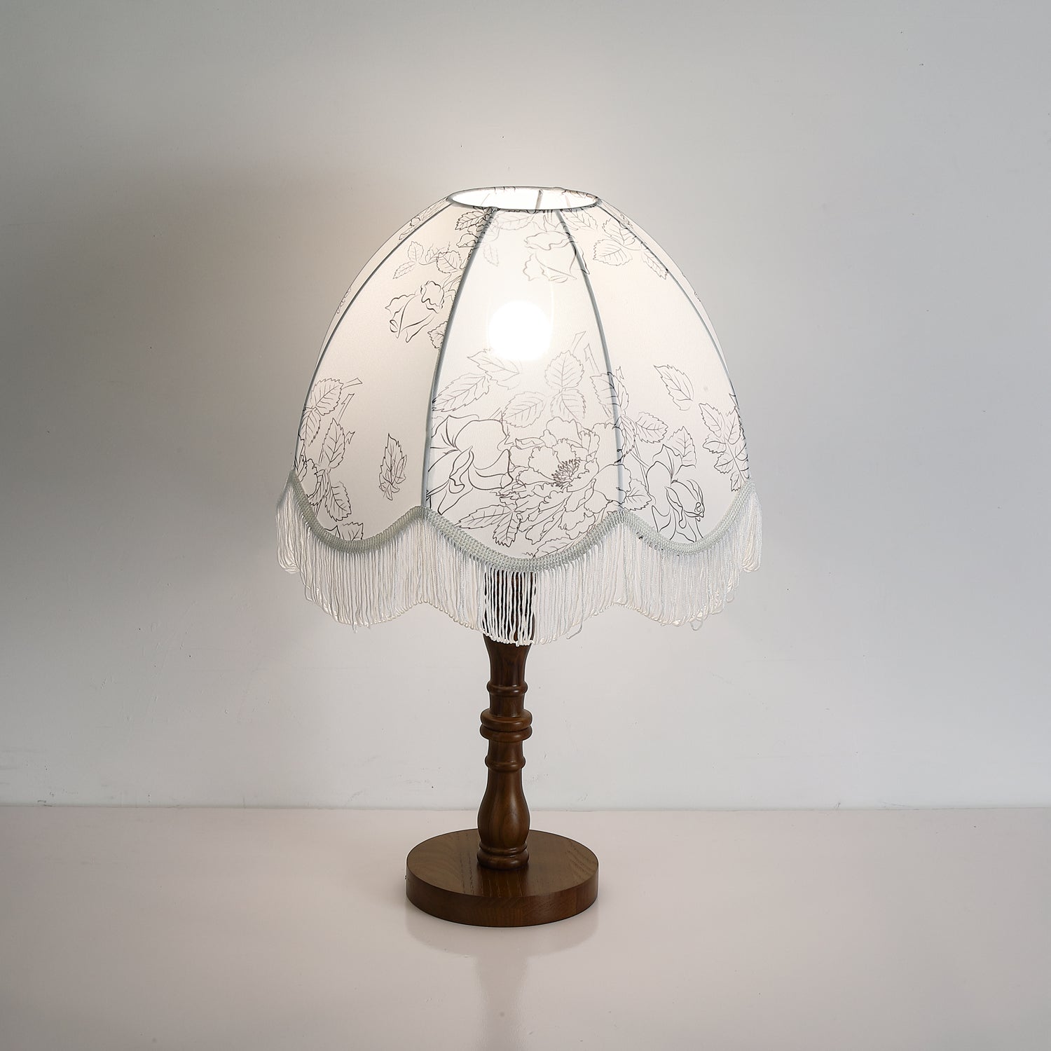 Orlyn Wood Fabric Elegant Table Lamp-Neutral Decor